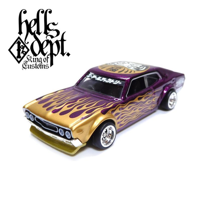 画像: HELLS DEPT 2019 【"AR FACTORY EXCLUSIVE" NISSAN LAUREL 2000 SGX (カスタム完成品)】PURPLE/RR（送料サービス適用外）