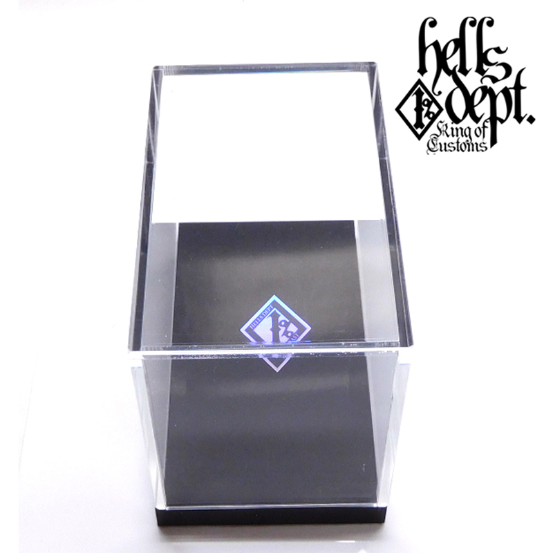 画像: HELLS DEPT 2019  【ヘルズデプト特注 アクリルケース（大型用）】BLACK（送料サービス適用外）