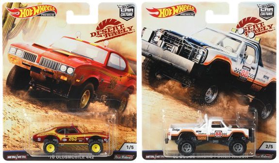 画像: 2019 HW CAR CULTURE 【Kアソート DESERT 5種セット】 88 JEEP GRAND WAGONEER/17 FORD F-150 RAPTOR/VOLKSWAGEN“BAJA BUG”(NEW CAST)/80 DODGE MACHO POWER WAGON/70 OLDSMOBILE 442