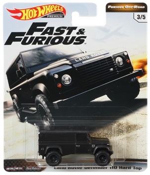 画像: 2019 HW PREMIUM FAST & FURIOUS 【Dアソート"FURIOUS OFF-ROAD" (5種セット）】IMPREZA WRX STI/Land Rover Defender 110 Hard Top(NEW CAST)/91 Mercedes-Benz G-Class(NEW CAST)/67 Off Road Camaro(NEW CAST)/HUMMER H1(NEW CAST)