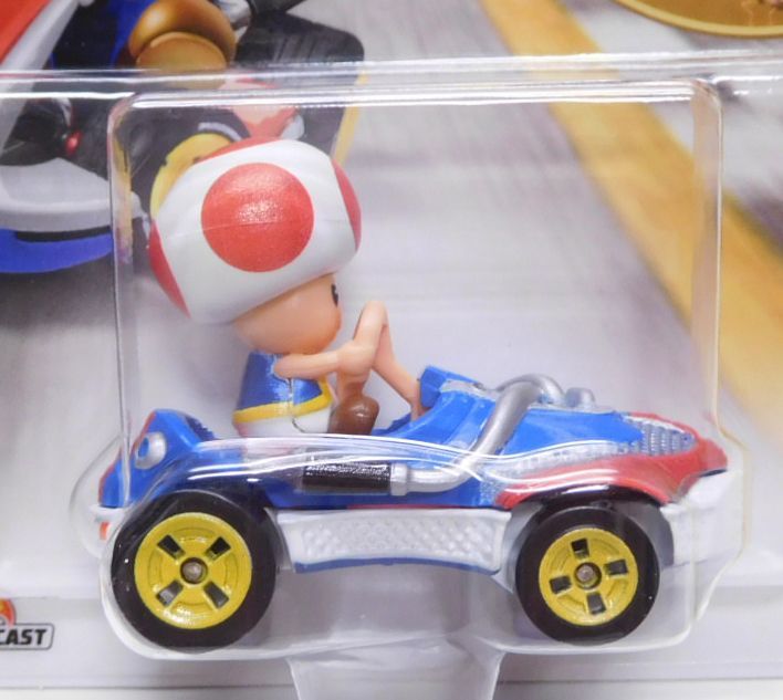 画像: 2019 HW MARIO KART【TOAD (キノピオ)】BLUE-WHITE/MK