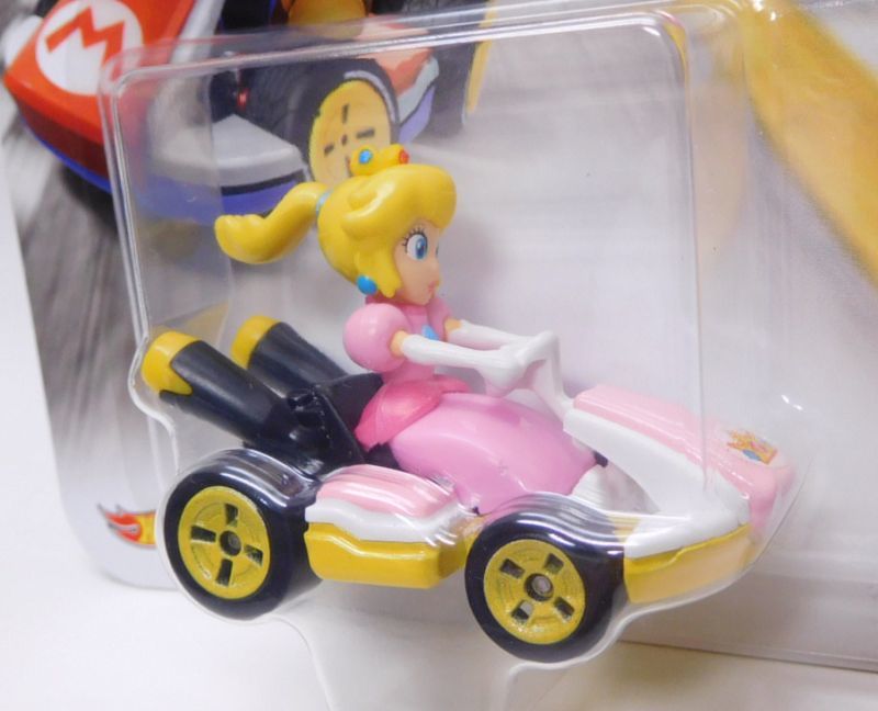 画像: 2019 HW MARIO KART【PEACH (ピーチ姫)】WHITE-PINK/MK