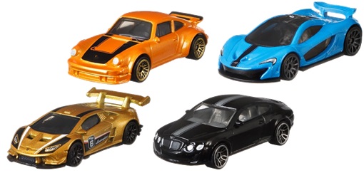 画像: 2020 HW AUTO MOTIVE "EXOTICS" 【4種セット(FORDとCORVETTEを除く4種）】LAMBORGHINI HURACAN LP 620-2 SUPER TROFEO/PORSCHE 934 TURBO RSR/McLAREN P1/BENTLEY CONTINENTAL SUPERSPORTS