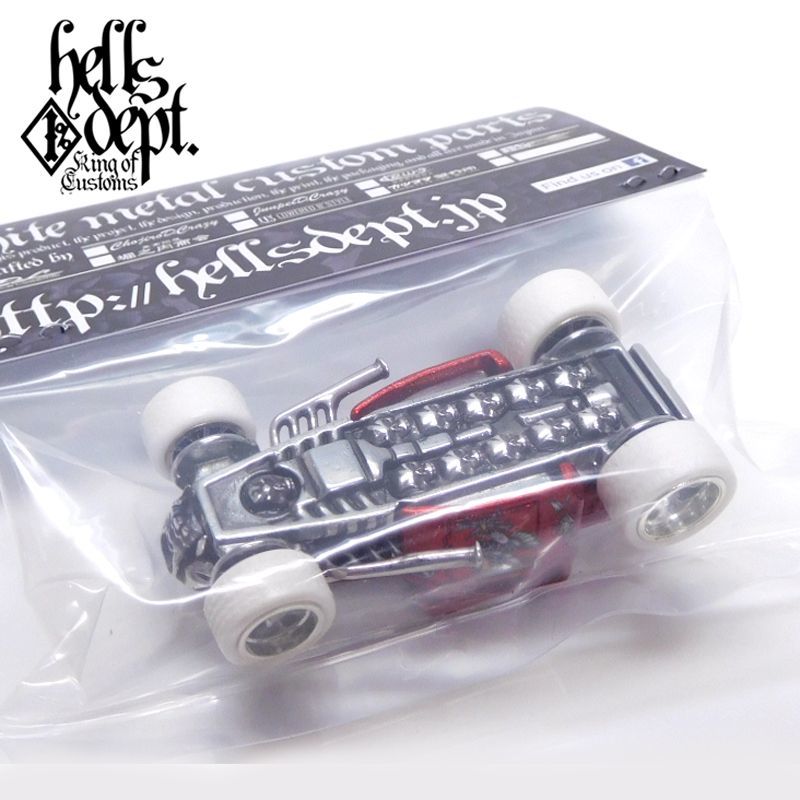 画像: HELLS DEPT 2019 - JDC13 【BONE SHAKER CYCLOPS (カスタム完成品)】 RED/RR（送料サービス適用外）