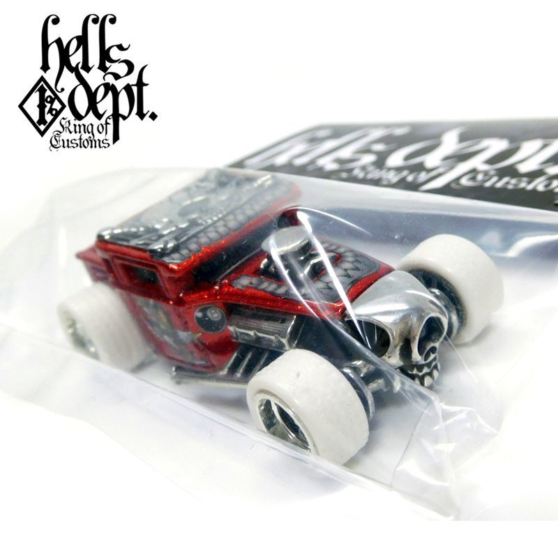 画像: HELLS DEPT 2019 - JDC13 【BONE SHAKER CYCLOPS (カスタム完成品)】 RED/RR（送料サービス適用外）