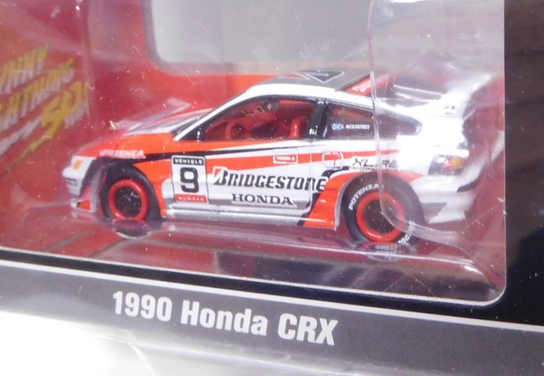 画像: 2019 JOHNNY LIGHTNING "MIJO EXCLUSIVE" 【"BRIDGESTONE" 1990 HONDA CRX】WHITE-RED/RR(予約不可）