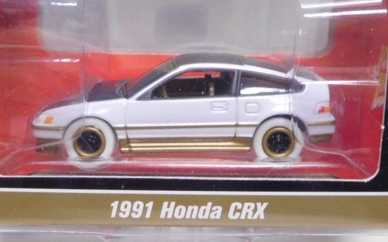 画像: 2019 JOHNNY LIGHTNING "MIJO EXCLUSIVE" 【"BLACK AND GOLD" 1991 HONDA CRX】WHITE/RR(WHITE LIGHTNING)(予約不可）