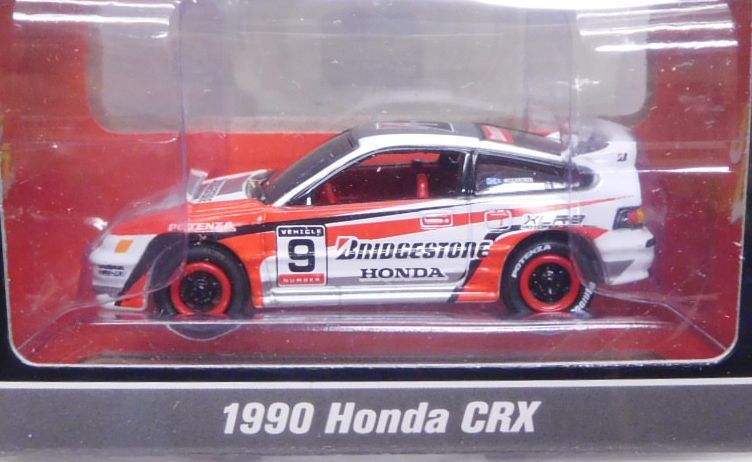 画像: 2019 JOHNNY LIGHTNING "MIJO EXCLUSIVE" 【"BRIDGESTONE" 1990 HONDA CRX】WHITE-RED/RR(予約不可）