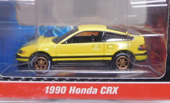 画像: 2019 JOHNNY LIGHTNING "MIJO EXCLUSIVE" 【"IMPORT HEAT" 1990 HONDA CRX】YELLOW/RR(予約不可）