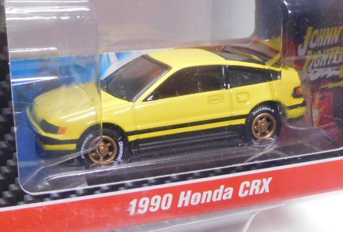 画像: 2019 JOHNNY LIGHTNING "MIJO EXCLUSIVE" 【"IMPORT HEAT" 1990 HONDA CRX】YELLOW/RR(予約不可）