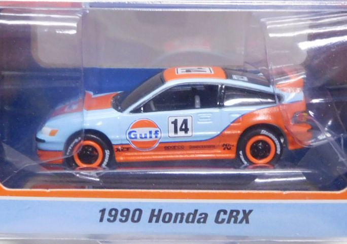 画像: 2019 JOHNNY LIGHTNING "MIJO EXCLUSIVE" 【"GULF" 1990 HONDA CRX】LT.BLUE-ORANGE/RR(予約不可）