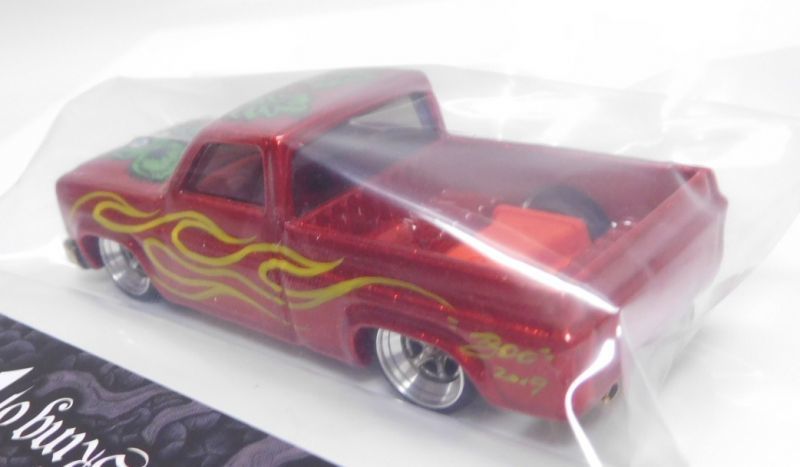 画像: HELLS DEPT 2019 - BOO Pinstriping 【'83 CHEVY SILVERADO MONOEYE CHASSIS (カスタム完成品)】 RED/RR（送料サービス適用外）