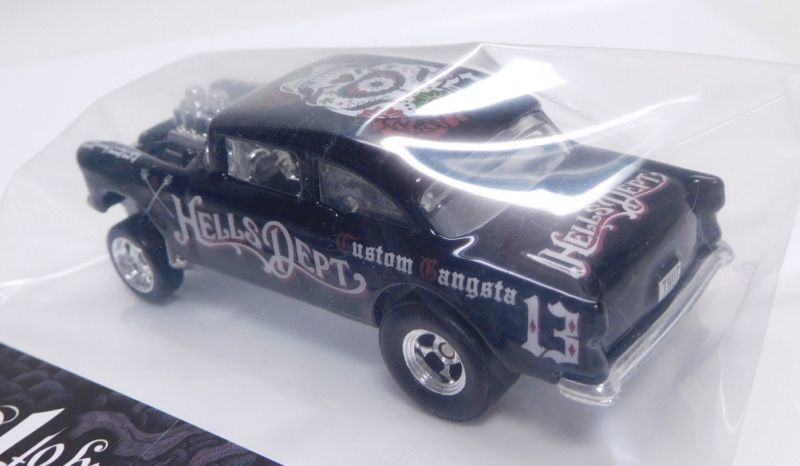 画像: HELLS DEPT 2019 - JDC13 【'55 CHEVY BEL AIR GASSER (カスタム完成品)】 BLACK(NORMAL)/RR（送料サービス適用外）