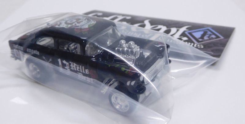 画像: HELLS DEPT 2019 - JDC13 【'55 CHEVY BEL AIR GASSER (カスタム完成品)】 BLACK(13)/RR（送料サービス適用外）