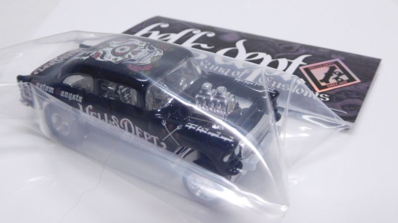 画像: HELLS DEPT 2019 - JDC13 【'55 CHEVY BEL AIR GASSER (カスタム完成品)】 BLACK(NORMAL)/RR（送料サービス適用外）