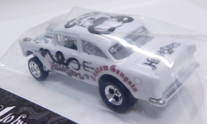 画像: HELLS DEPT 2019 - JDC13 【'55 CHEVY BEL AIR GASSER (カスタム完成品)】 WHITE(SKULL)/RR（送料サービス適用外）