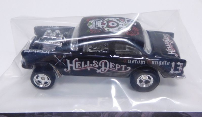 画像: HELLS DEPT 2019 - JDC13 【'55 CHEVY BEL AIR GASSER (カスタム完成品)】 BLACK(NORMAL)/RR（送料サービス適用外）