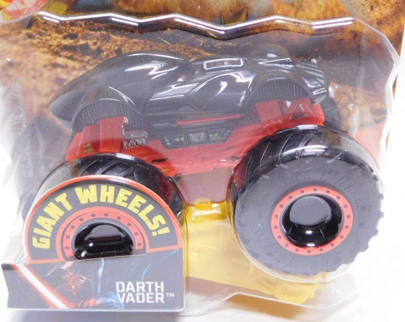 画像: 2019 HW MONSTER TRUCKS! 【DARTH VADER】 BLACK (includes CONNECT AND CRASH CAR)