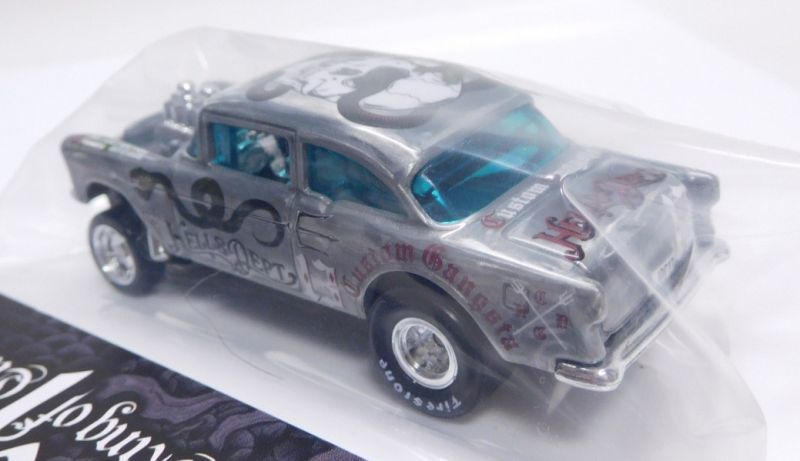 画像: HELLS DEPT 2019 - JDC13 【'55 CHEVY BEL AIR GASSER (カスタム完成品)】 GRAY(SKULL)/RR（送料サービス適用外）