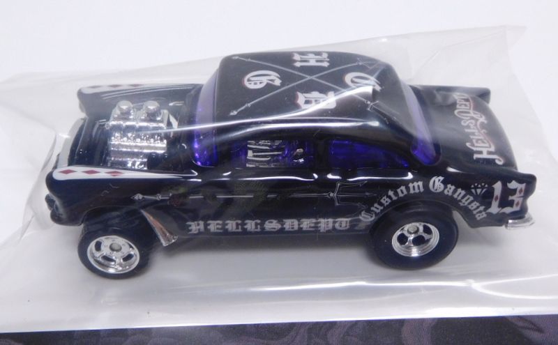 画像: HELLS DEPT 2019 - JDC13 【'55 CHEVY BEL AIR GASSER (カスタム完成品)】 BLACK(トライデント)/RR（送料サービス適用外）