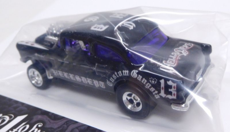 画像: HELLS DEPT 2019 - JDC13 【'55 CHEVY BEL AIR GASSER (カスタム完成品)】 BLACK(トライデント)/RR（送料サービス適用外）