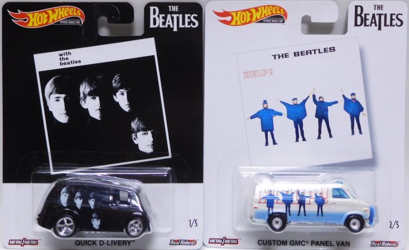 画像: 2019 POP CULTURE - "BEATLES" 【5種セット】 VOLKSWAGEN T1 PANEL BUSCUSTOM GMC PANEL VAN/QUICK D-LIVERY/COMBAT MEDIC/DECO DELIVERY(予約不可）