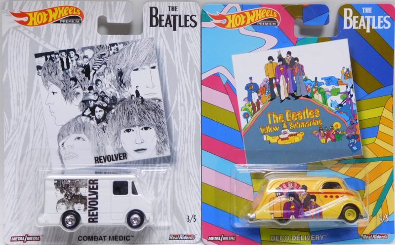 画像: 2019 POP CULTURE - "BEATLES" 【5種セット】 VOLKSWAGEN T1 PANEL BUSCUSTOM GMC PANEL VAN/QUICK D-LIVERY/COMBAT MEDIC/DECO DELIVERY(予約不可）