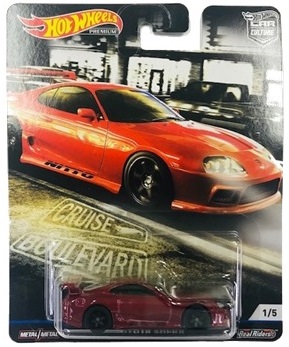 画像: 2019 HW CAR CULTURE 【Mアソート CRUISE BOULEVARD (5種セット）】 TOYOTA SUPRA/69 CHEVELLE SS 396/CUSTOM ’93 NISSAN HARDBODY (D21)/2014 CUSTOM MUSTANG/VOLKSWAGEN "CLASSIC BUG"