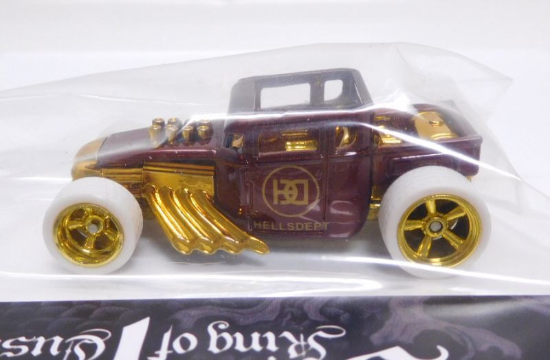 画像: HELLS DEPT 2019 - JDC13 【BONE SHAKER (カスタム完成品)】 BROWN (HD)/RR（送料サービス適用外）