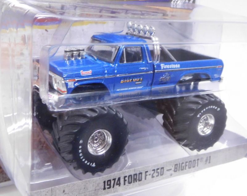 画像: 2019 GREENLIGHT KING OF CRUNCH S4 【1974 FOED F-250 - BIGFOOT #1】 BLUE/RR