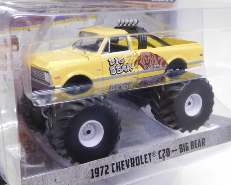 画像: 2019 GREENLIGHT KING OF CRUNCH S4 【1972 CHEVROLET C20 - BIG BEAR】 YELLOW/RR