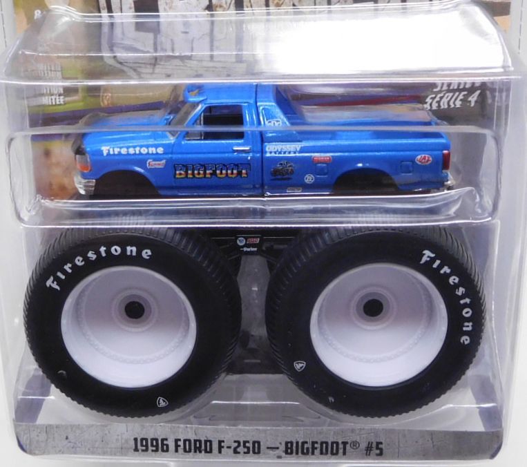 画像: 2019 GREENLIGHT KING OF CRUNCH S4 【1996 FOED F-250 - BIGFOOT #5】 BLUE/RR