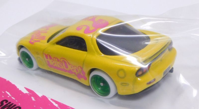 画像: HELLS DEPT 2019 - JDC13 【'95 MAZDA RX-7 (カスタム完成品)】 YELLOW (SKULL LADY)/RR（送料サービス適用外）