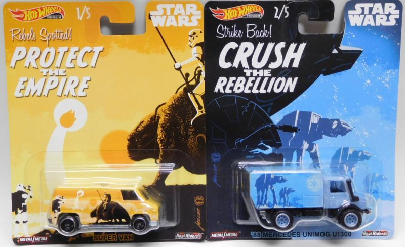 画像: 2019 POP CULTURE - "STAR WARS" 【5種セット】 1985 CHEVY ASTRO VAN/'88 MERCEDES UNIMOG U1300/SUPER VAN/FORD TRANSIT SUPER VAN/DREAM VAN XGW（予約不可）(日本未発売）