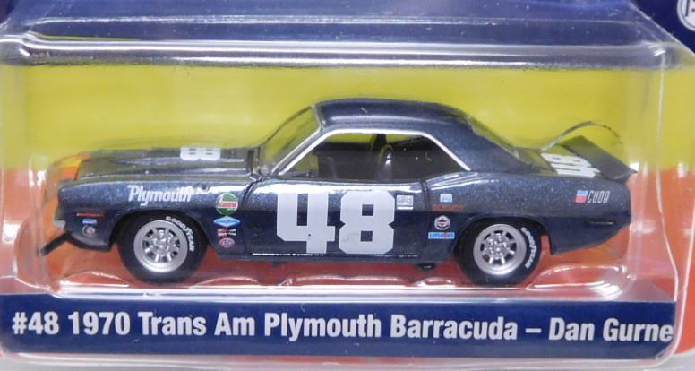 画像: 2019 GREENLIGHT "ACME EXCLUSIVE" 【#48 1970 TRANS AM PLYMOUTH BARRACUDA - DAN GURNEY】DK.BLUE/RR