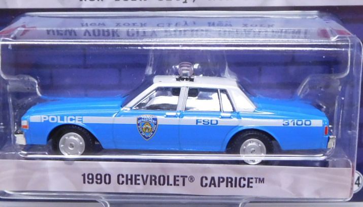 画像: 2019 GREENLIGHT HOT PURSUIT S32 【1990 CHEVROLET CAPRICE】 LT.BLUE-WHITE/RR (N.Y.P.D.)