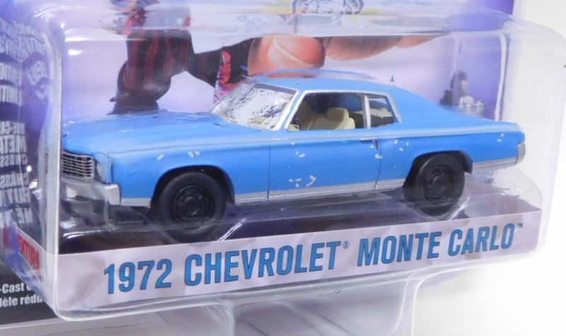 画像: 2019 GREENLIGHT HOLLYWOOD SERIES 25 【1972 CHEVROLET MONTE CARLO】 FLAT PALE BLUE/RR (ACE VENTURA) 