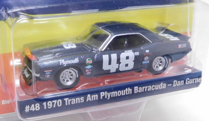 画像: 2019 GREENLIGHT "ACME EXCLUSIVE" 【#48 1970 TRANS AM PLYMOUTH BARRACUDA - DAN GURNEY】DK.BLUE/RR