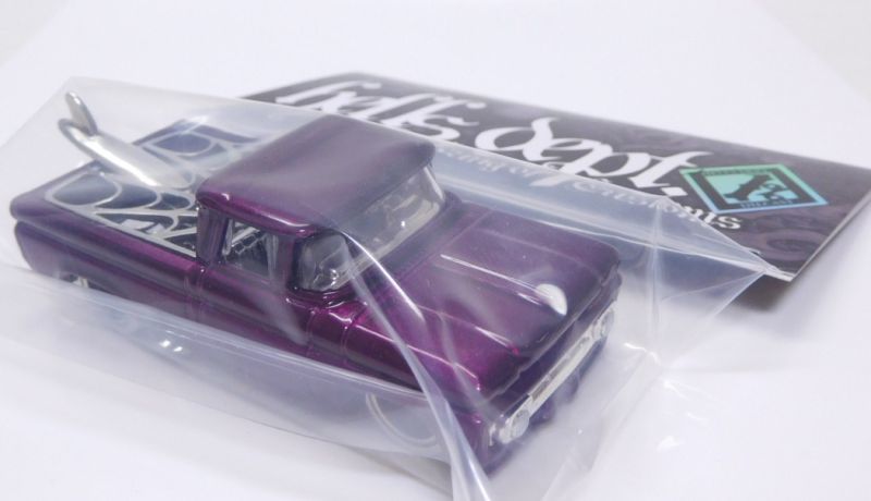 画像: HELLS DEPT 2019 - JDC13 【"SPIDER" CUSTOM '62 CHEVY PICKUP (カスタム完成品)】DK.PURPLE/RR（送料サービス適用外）