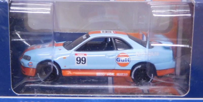 画像: 2019 JOHNNY LIGHTNING "MIJO EXCLUSIVE" 【"GULF" 1999 NISSAN SKYLINE GT-R (BNR34)】LT.BLUE/RR(予約不可）