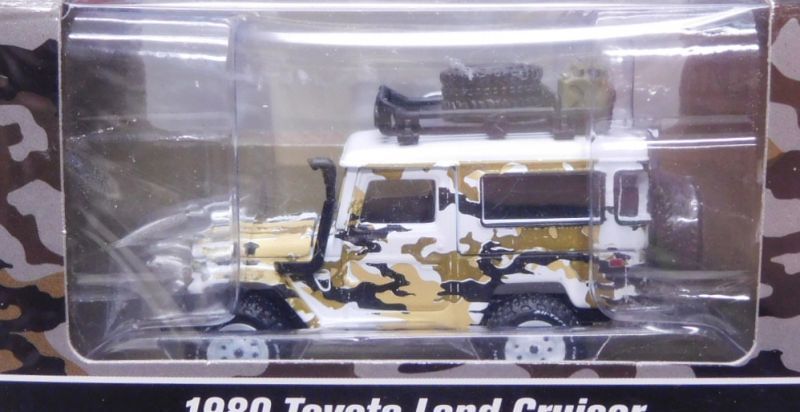 画像: 2019 JOHNNY LIGHTNING "MIJO EXCLUSIVE" 【"CLASSIC GOLD COLLECTION" 1980 TOYOTA LAND CRUISER】CAMO WHITE/RR(予約不可）