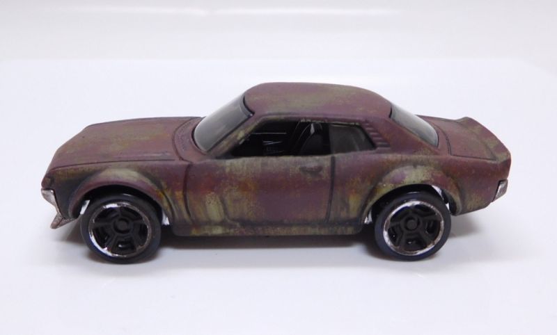 画像: 【売上全額寄付】ONE WORLD CUSTOM GARAGE "TIGER HOLE PROJECT" 【'70 TOYOTA CELICA (カスタム完成品）】 サビ-GREEN (売上金全額を台風19号災害義援金に寄付致します）（送料サービス適用外） 