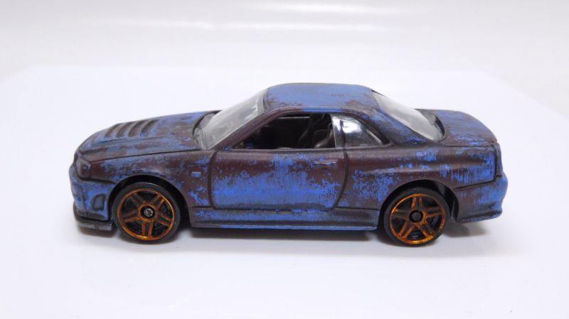 画像: 【売上全額寄付】ONE WORLD CUSTOM GARAGE "TIGER HOLE PROJECT" 【NISSAN SKYLINE GT-R (カスタム完成品）】 サビ-NAVY (売上金全額を台風19号災害義援金に寄付致します）（送料サービス適用外） 