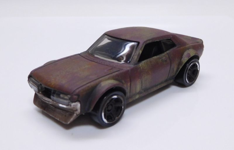 画像: 【売上全額寄付】ONE WORLD CUSTOM GARAGE "TIGER HOLE PROJECT" 【'70 TOYOTA CELICA (カスタム完成品）】 サビ-GREEN (売上金全額を台風19号災害義援金に寄付致します）（送料サービス適用外） 