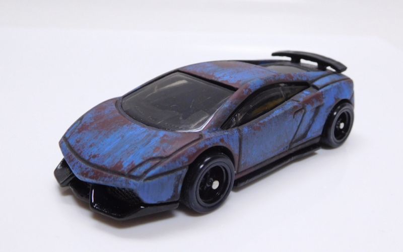 画像: 【売上全額寄付】ONE WORLD CUSTOM GARAGE "TIGER HOLE PROJECT" 【LAMBORGHINI GALLARDO LP 570-4 SUPERLEGGERA (カスタム完成品）】 サビ-NAVY (売上金全額を台風19号災害義援金に寄付致します）（送料サービス適用外） 