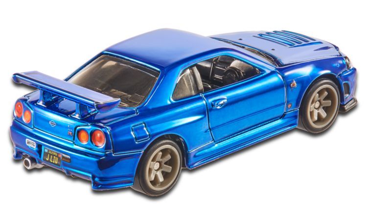 画像: 2019 RLC EXCLUSIVE 【NISSAN SKYLINE GT-R (BNR34)(フード開閉タイプ）】 SPEC.RACE TEAM BLUE/RR(予約不可）