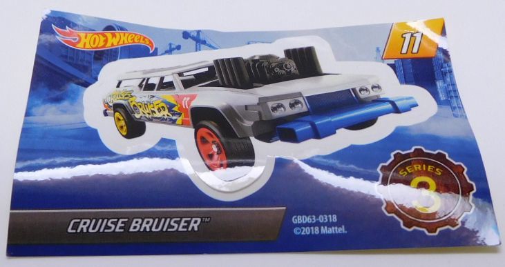 画像: 2019 WALMART EXCLUSIVE MYSTERY SERIES3 【CRUISE BRUISER】 FLAT GRAY/5SP (予約不可）