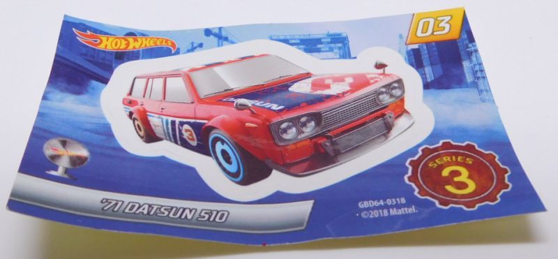 画像: 2019 WALMART EXCLUSIVE MYSTERY SERIES3 【'71 DATSUN BLUEBIRD 510 WAGON】 RED/DD(CHASE) (予約不可）