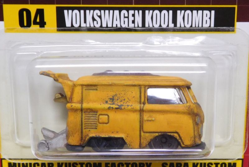 画像: SARA KUSTOM "BEE FIGHTER" 【VOLKSWAGEN KOOL KOMBI (カスタム完成品）】 サビ-YELLOW/5SP （送料サービス適用外） 