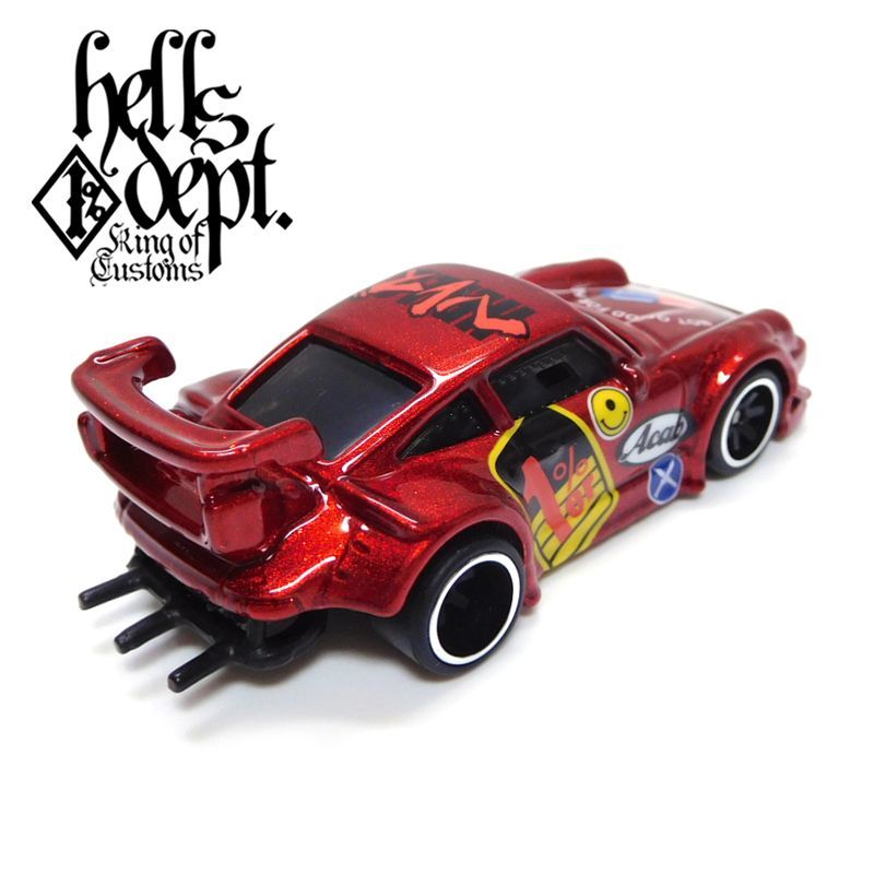 画像: HELLS DEPT 2019 - JDC13 【"ヘルズ" RWB PORSCHE 930 (カスタム完成品)】RED/RR（送料サービス適用外）